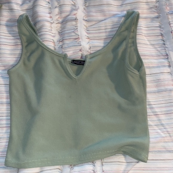 NASTY GAL CROP TOP - Picture 1 of 4
